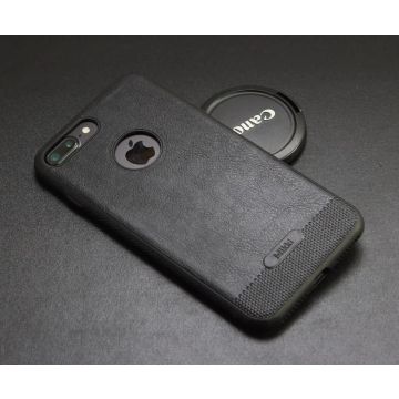 Mikki iPhone 7/8/SE (2020/2022) Läder Skal - Svart