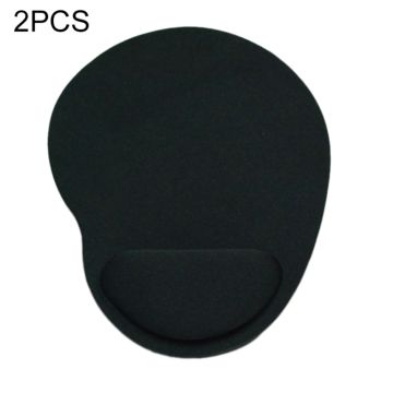 2-PACK Musmatta med Handledsstöd Svart