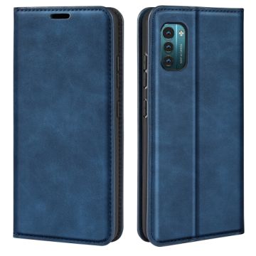 Nokia G11 / G21 Fodral Flip Skin Touch Blå