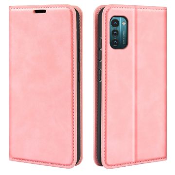 Nokia G11 / G21 Fodral Flip Skin Touch Rosa