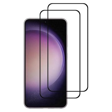 2-Pack Samsung S25 Plus Heltäckande Skärmskydd I Härdat Glas