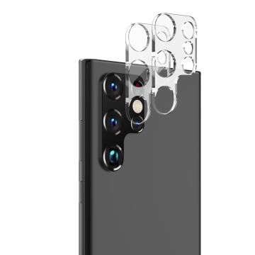 Samsung Galaxy S25 Ultra Linsskydd Härdat Glas Svart