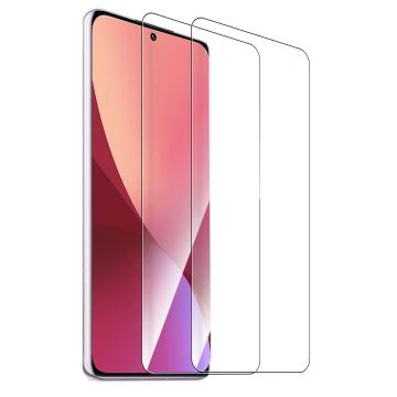 2-Pack Xiaomi Redmi Note 12 Skärmskydd i Härdat Glas