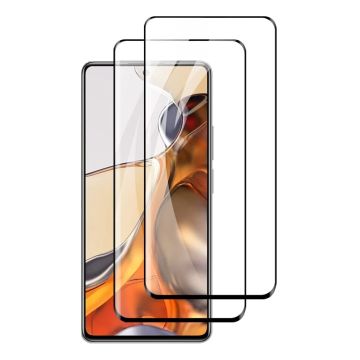 [2-Pack] - Xiaomi Redmi Note 11 Heltäckande Skärmskydd i Härdat Glas
