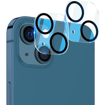 2-Pack iPhone 15 Linsskydd I Härdat Glas