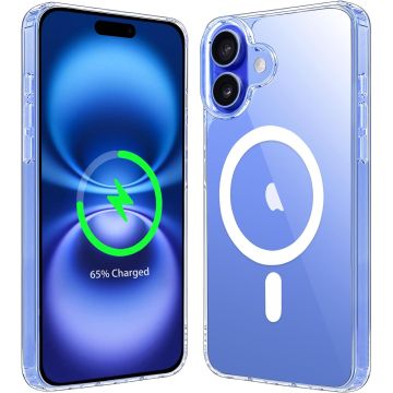iPhone 16 Plus MagSafe Skal Transparent - Premium