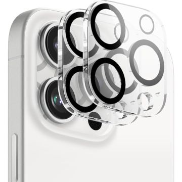 2-Pack iPhone 16 Pro Linsskydd I Härdat Glas