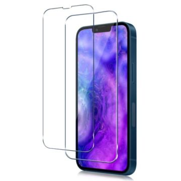 2-Pack iPhone 13/13 Pro Härdat Glas Skärmskydd
