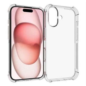 iPhone 16 Plus Skal Shockproof TPU Transparent